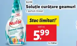 Lidl NUFĂR Soluţie curățare geamuri Ofertă