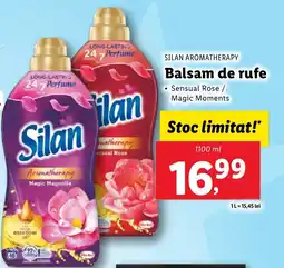 Lidl SILAN AROMATHERAPY Balsam de rufe Ofertă