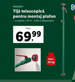 Lidl PARKSIDE Tijă telescopică pentru montaj plafon Ofertă