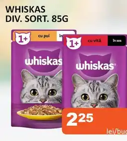 Unicarm WHISKAS div sort Ofertă