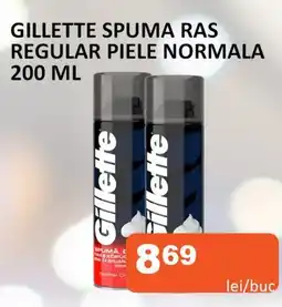 Unicarm GILLETTE Spuma Ras Regular Piele Normala Ofertă