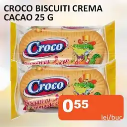 Unicarm CROCO Biscuiti Crema Cacao Ofertă