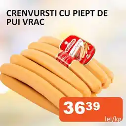 Crenvursti cu Piept de Pui Vrac