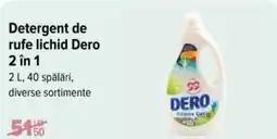 Carrefour Market Detergent de rufe lichid DERO 2 in 1 Ofertă