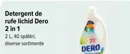 Carrefour Market Detergent de rufe lichid DERO 2 in 1 Ofertă