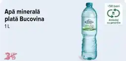 Carrefour Apă minerală plată BUCOVINA Ofertă