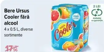 Carrefour Bere Ursus Cooler fără alcool Ofertă