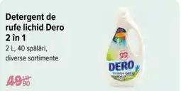 Carrefour Detergent de rufe lichid DERO 2 in 1 Ofertă