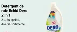Carrefour Detergent de rufe lichid DERO 2 in 1 Ofertă