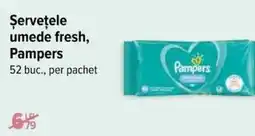 Carrefour Şerveţele Umede Fresh, PAMPERS Ofertă