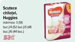 Carrefour Scutece Chiloţel, HUGGIES Ofertă
