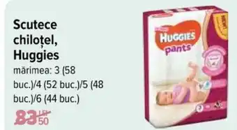 Carrefour Scutece Chiloţel, HUGGIES Ofertă