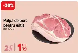 Carrefour Pulpă De Porc Pentru Gătit Ofertă