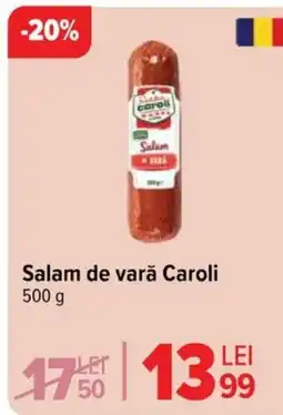 Carrefour Salam De Vară Caroli Ofertă