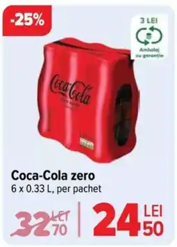 Carrefour COCA-COLA Zero Ofertă