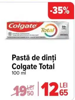 Carrefour Pastă De Dinți COLGATE Total Ofertă