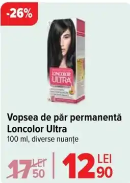 Carrefour Vopsea De Păr Permanentă LONCOLOR ULTRA Ofertă