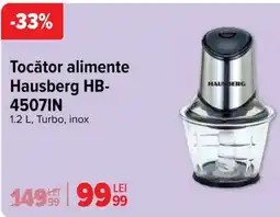 Carrefour Tocător Alimente HAUSBERG HB- 4507IN Ofertă