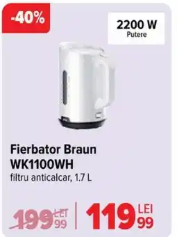 Fierbator Braun WK1100WH