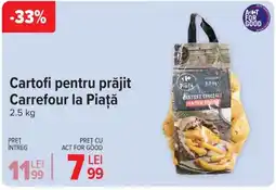 Carrefour Cartofi Pentru Prăjit CARREFOUR LA PIATA Ofertă