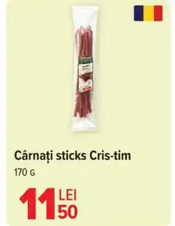 Carrefour Cârnaţi sticks Cris-tim Ofertă