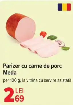 Carrefour Parizer Cu Carne De Porc Meda Ofertă