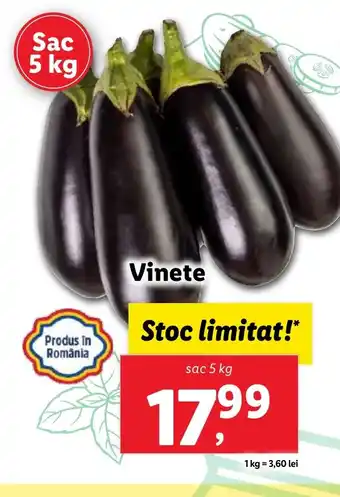 Lidl Vinete Ofertă