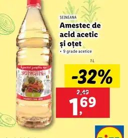 Lidl SEINEANA Amestec de acid acetic şi oțet Ofertă