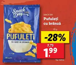Lidl SNACK DAY Pufuleţi cu brânză Ofertă