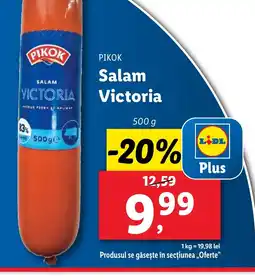 Lidl PIKOK Salam Victoria Ofertă