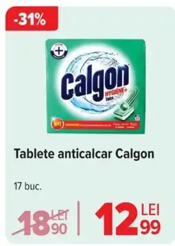 Carrefour Tablete Anticalcar CALGON Ofertă