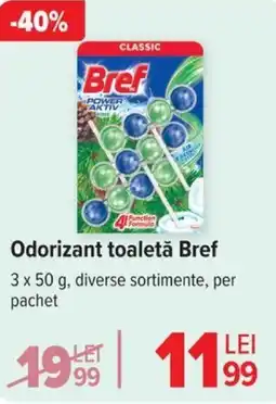Carrefour Odorizant toaletă BREF Ofertă