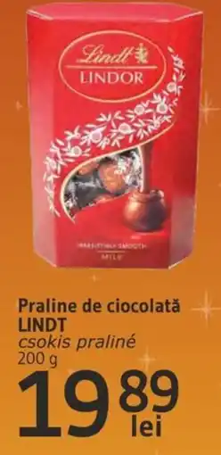 Supeco Praline de ciocolată LINDT Ofertă