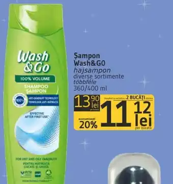 Supeco Şampon Wash&GO Ofertă