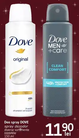 Supeco Deo spray DOVE Ofertă