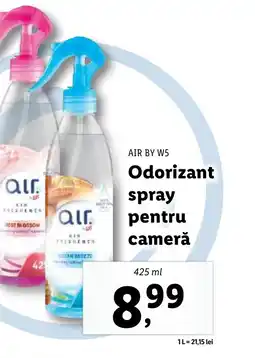 Lidl AIR BY W5 Odorizant spray pentru cameră Ofertă