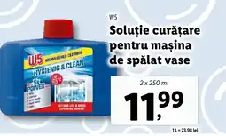 Lidl W5 Soluţie curățare pentru mașina de spălat vase Ofertă