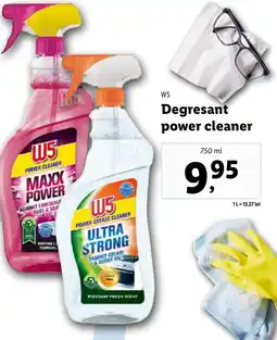 Lidl W5 Degresant power cleaner Ofertă