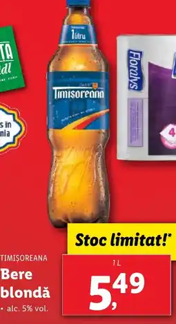 Lidl TIMIŞOREANA Bere blondǎ Ofertă