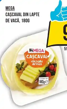 Mega Image MEGA Cascaval Din Lapte De Vacă Ofertă