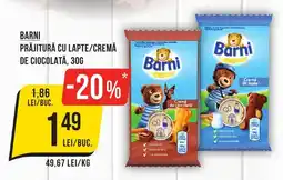 Mega Image BARNI Prăjitură Cu Lapte/Cremă De Ciocolată Ofertă
