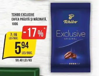 Mega Image TCHIBO EXCLUSIVE Cafea Prăjită Si Măcinată Ofertă