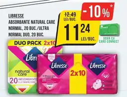 Mega Image LIBRESSE Absorbante Natural Care Normal/Ultra Normal Duo Ofertă