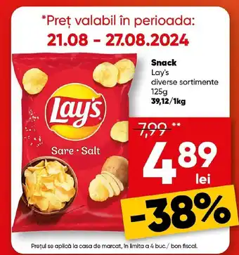 PROFI Snack LAY'S Ofertă