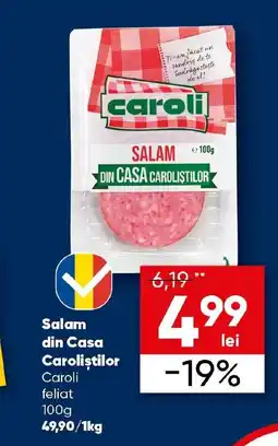 PROFI Salam din Casa Caroliştilor CAROLI Ofertă