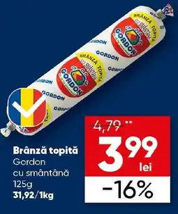 PROFI Brânză topită GORDON Ofertă