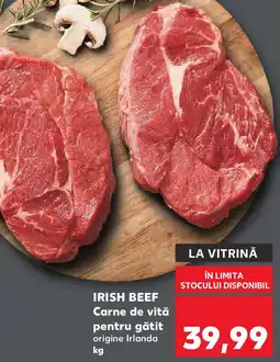 Kaufland IRISH BEEF Carne de vită pentru gătit Ofertă