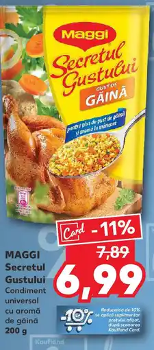 Kaufland MAGGI Secretul Gustului Ofertă