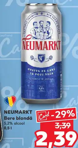 Kaufland NEUMARKT Bere blondă Ofertă