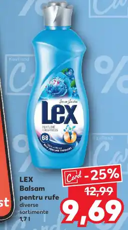 Kaufland LEX Balsam pentru rufe Ofertă